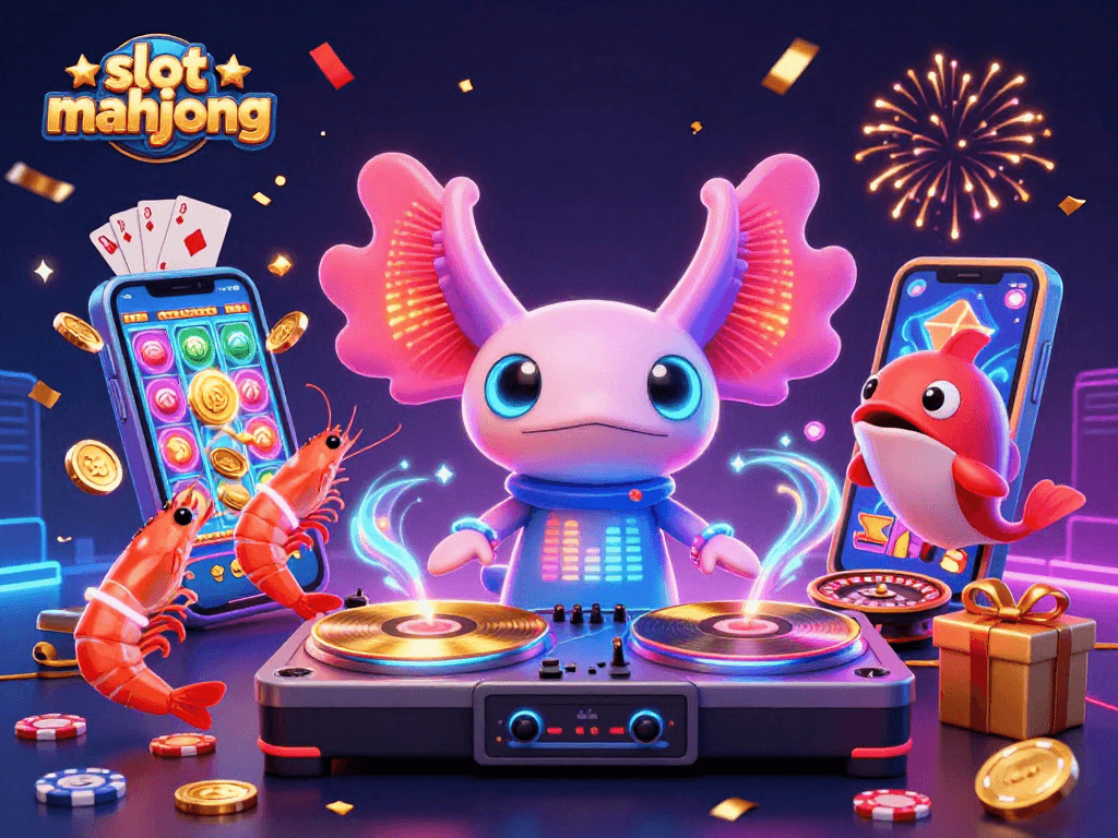 permainan slot mahjong dengan grafis 3D cerah dan karakter menarik di kasino online