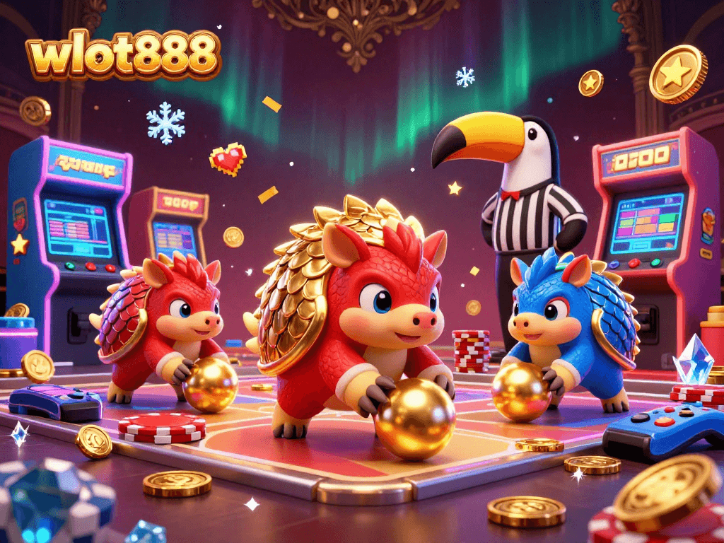 Gambarlah wslot888 dan nikmati permainan yang seru dengan papan skor dan tumpukan chip poker!