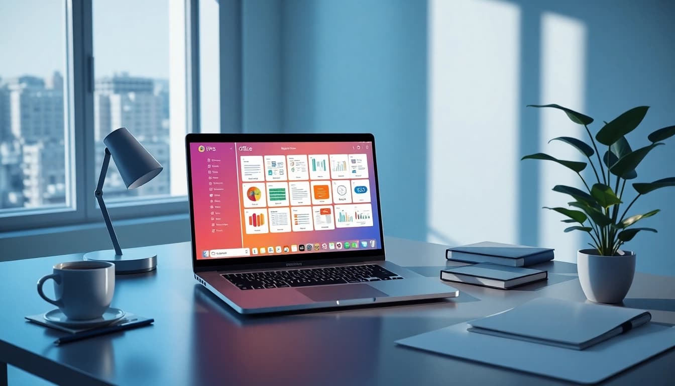展示搭载 WPS Office 套件的工作站，促进生产力与创新。