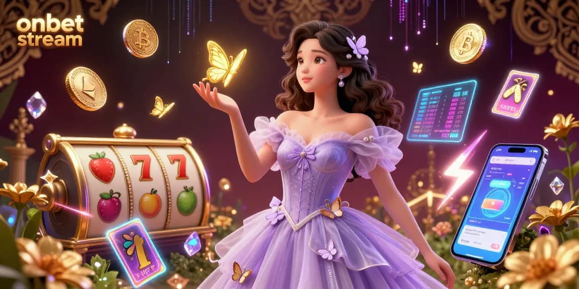 Engage in thrilling gambling adventures at onbet stream, featuring captivating slot elements and enchanting visuals.
