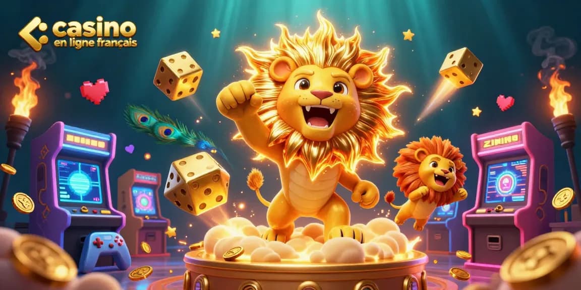 Jouez au casino en ligne français avec des jackpots et des jeux électroniques colorés.