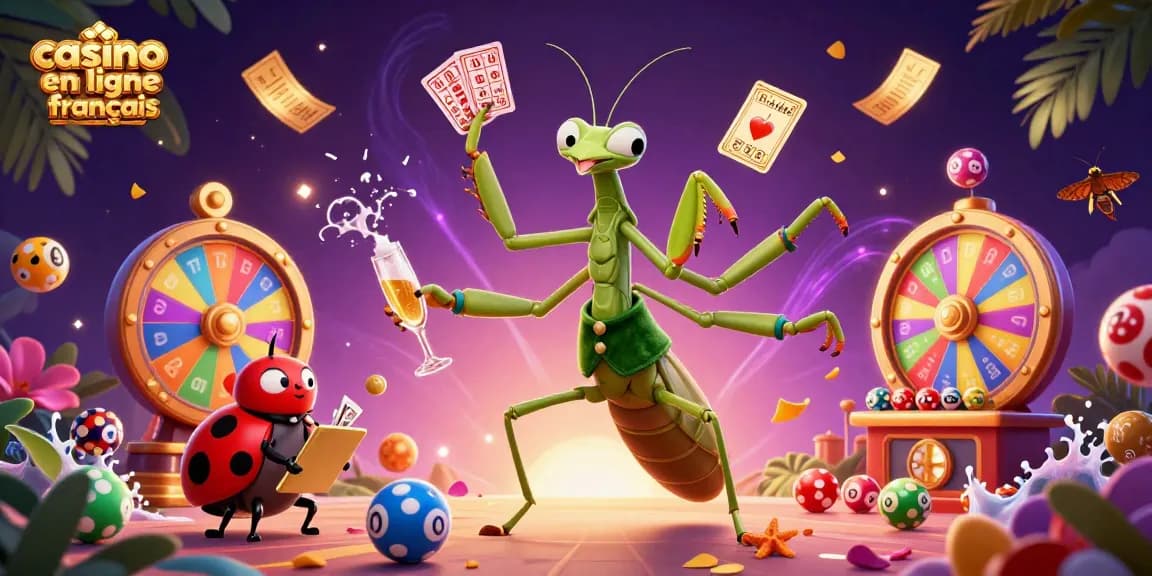 Des jeux passionnants sur les casinos en ligne français, avec animations dynamiques et personnages colorés.