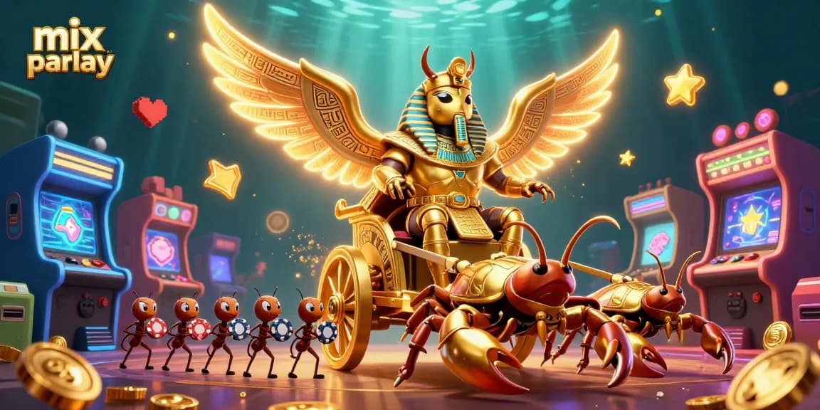 Engage with mix parlay betting techniques in this dynamic casino scene full of excitement.