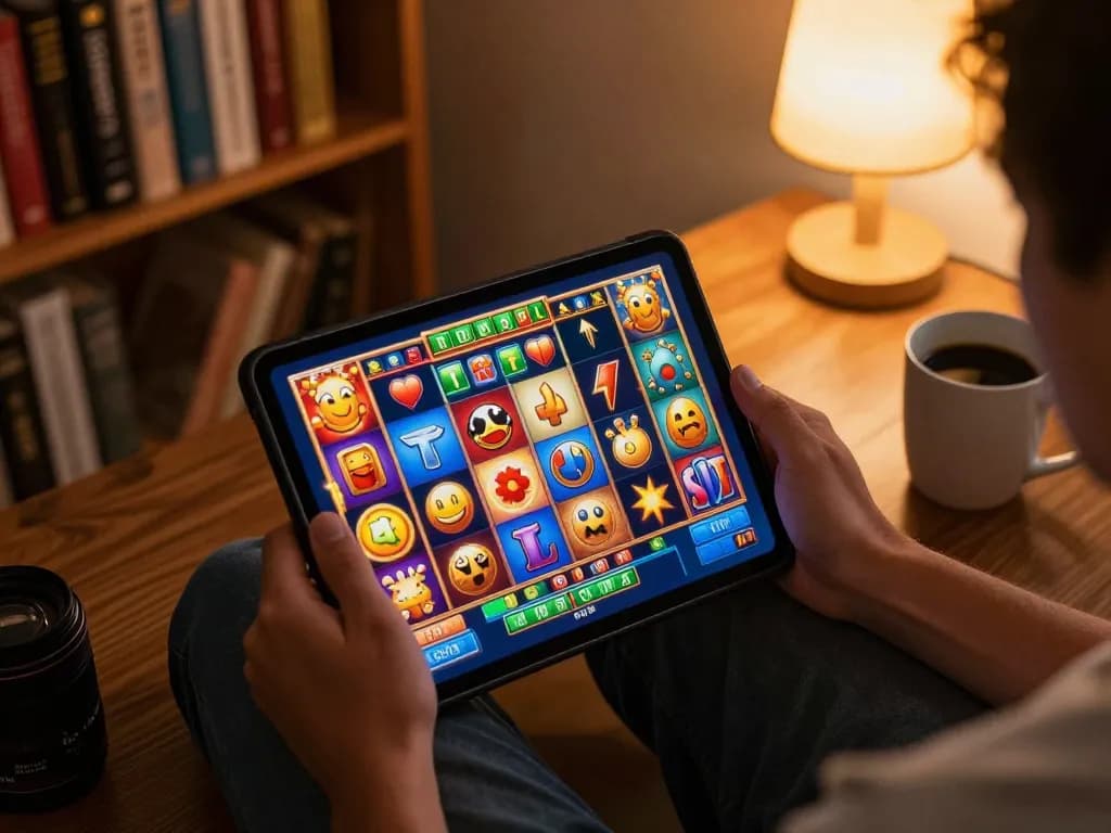 Engage in exhilarating gameplay on the situs slot bet 200 platform, enjoying colorful graphics and cozy home atmosphere.