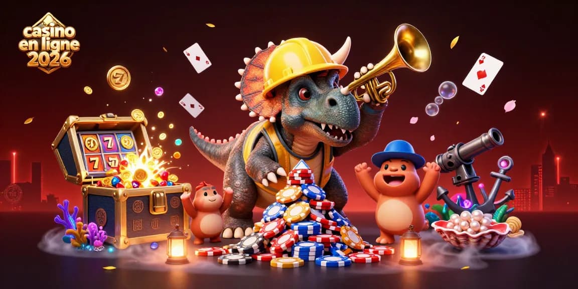 Jouez sur le casino en ligne 2026 et gagnez avec des jeux dynamiques et des promotions attrayantes.