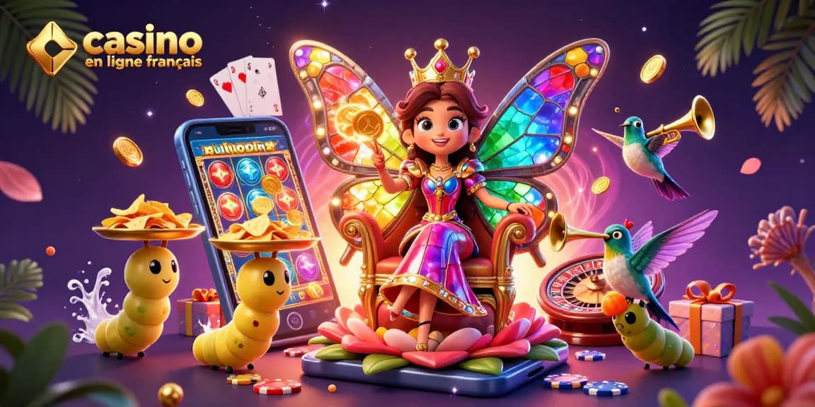 Jouez sur un casino en ligne français et explorez des jeux dynamiques avec des gains colorés.