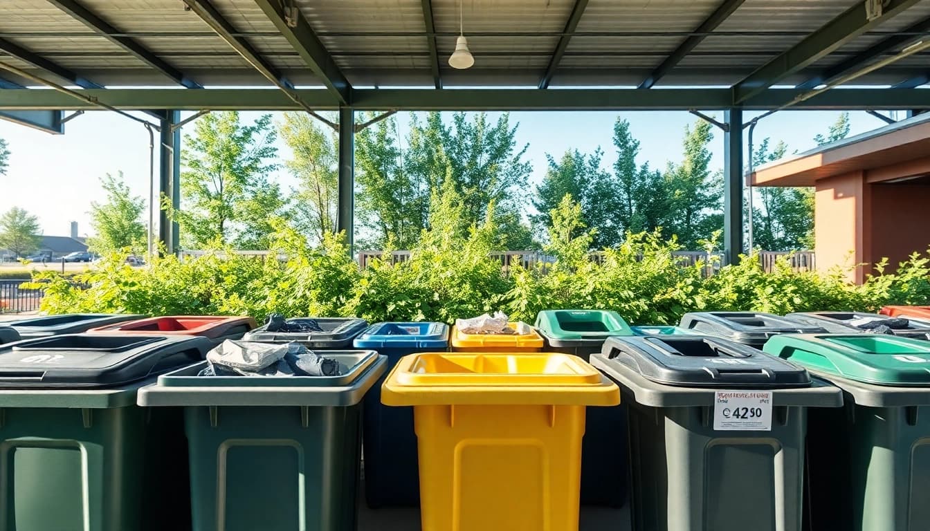 Promote cold lake recycling practices with organized facilities and community-friendly environments.