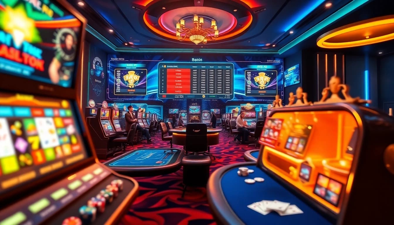 Engaging online casino interface at good88.hu.net showcasing thrilling gaming experiences.
