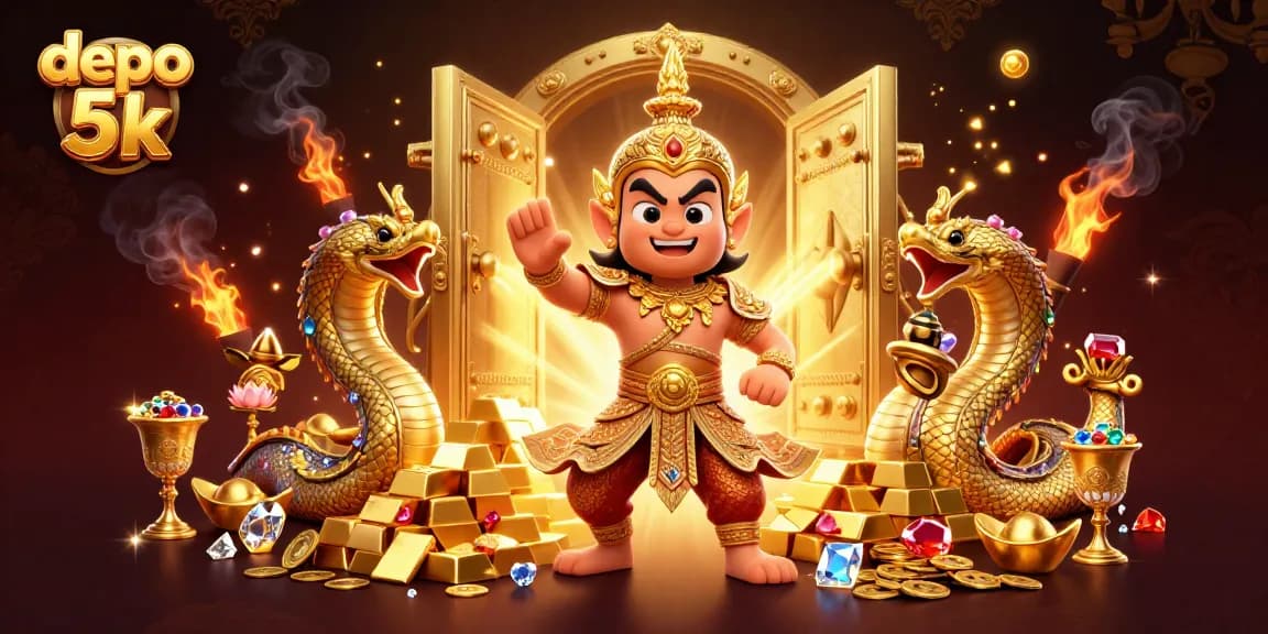 Play at depo 5k for exciting slots and giant jackpots with thrilling 24-hour wins.
