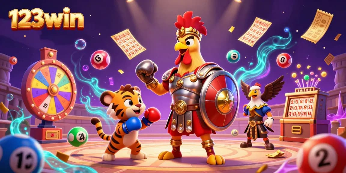 Engage in thrilling gameplay at 123win with vibrant lottery balls, enhancing your chances to win big!