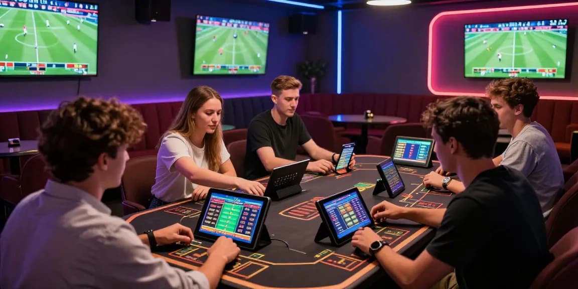 Gathered friends enjoying online gaming at 鉅城娛樂城, where you can 閱讀更多 about safe gambling practices.