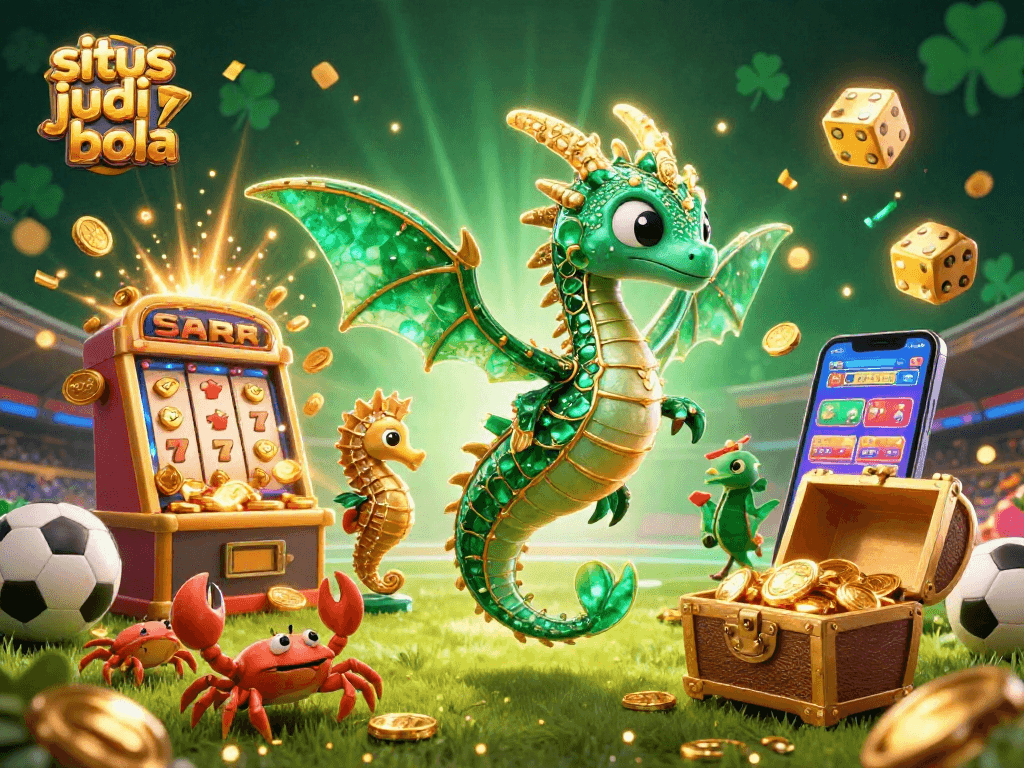 Engage in situs judi bola excitement with vibrant sports betting visuals.