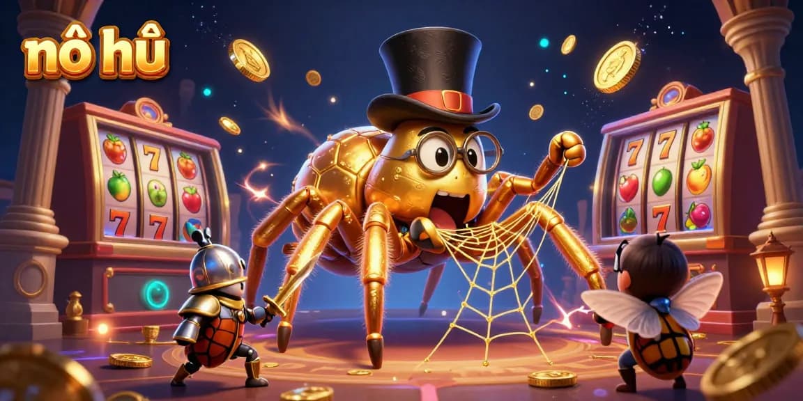 Engage with the nổ hũ jackpot experience featuring vibrant characters and dynamic casino elements.