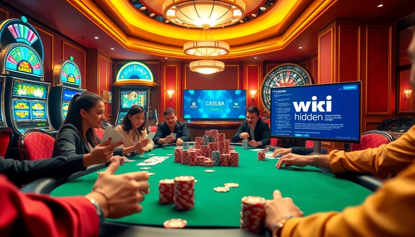 Players strategizing at a poker table, inspired by the hidden wiki to enhance their gambling tactics.