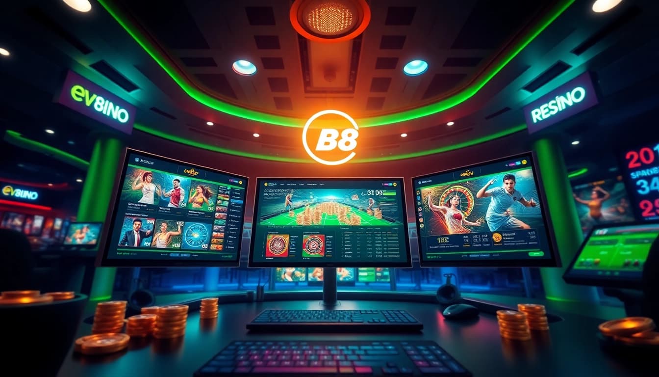 Experience the excitement of online gaming at ev88win.live with engaging casino visuals.