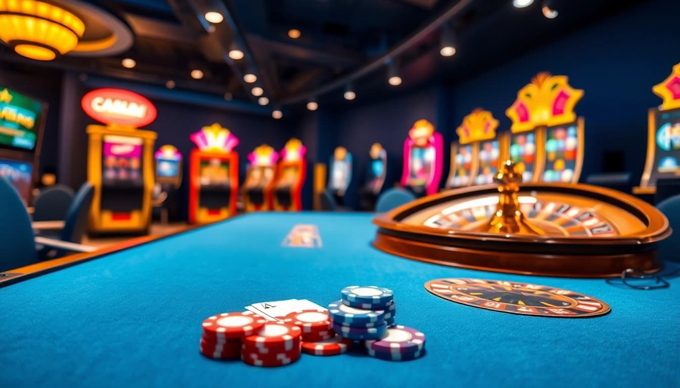 Découvrez l'excitation du casino en ligne français avec une scène de paris en ligne dynamique.