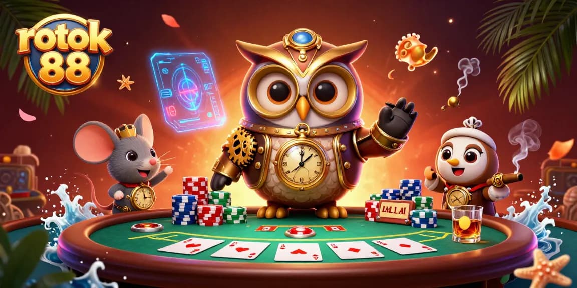Experience thrilling moments with rokok 88 at a vibrant casino setting featuring poker games.