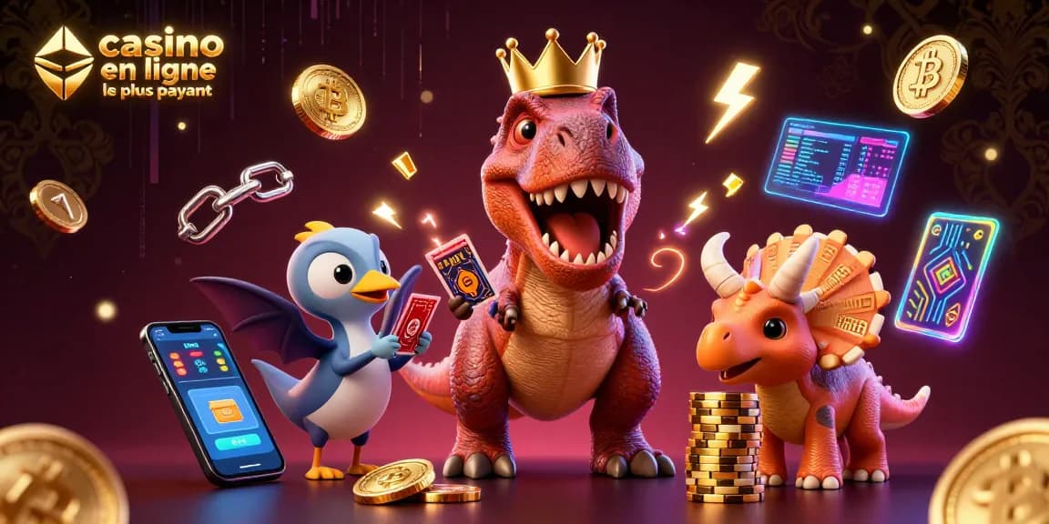 Jouez au casino en ligne le plus payant et découvrez des jeux captivants avec nos personnages amusants.