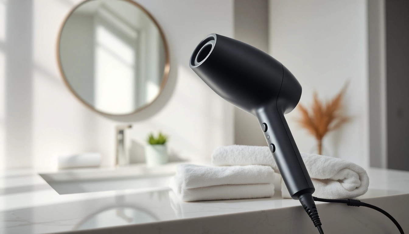 Enhance your styling with a hair dryer for fine hair, perfectly designed for delicate strands.