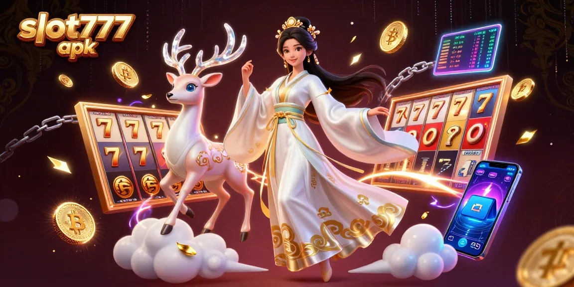 Experience thrilling wins with slot777 apk featuring dynamic slot reels and magical casino elements.
