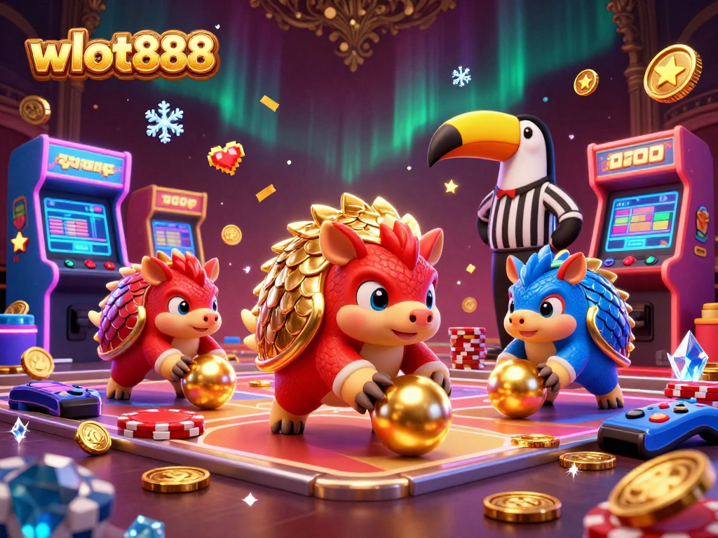 Gambarlah wslot888 dan nikmati permainan yang seru dengan papan skor dan tumpukan chip poker!