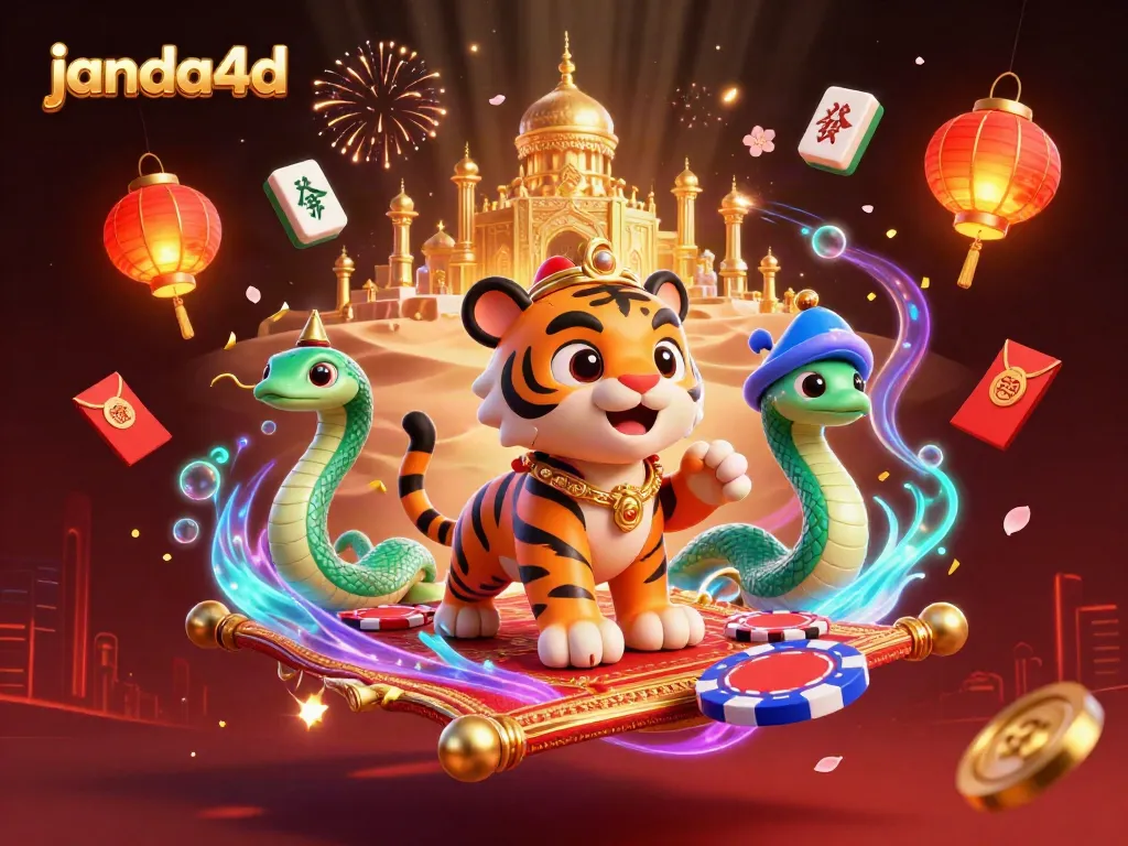 Permainan seru di janda4d dengan sultan harimau dan elemen keberuntungan hadiah.