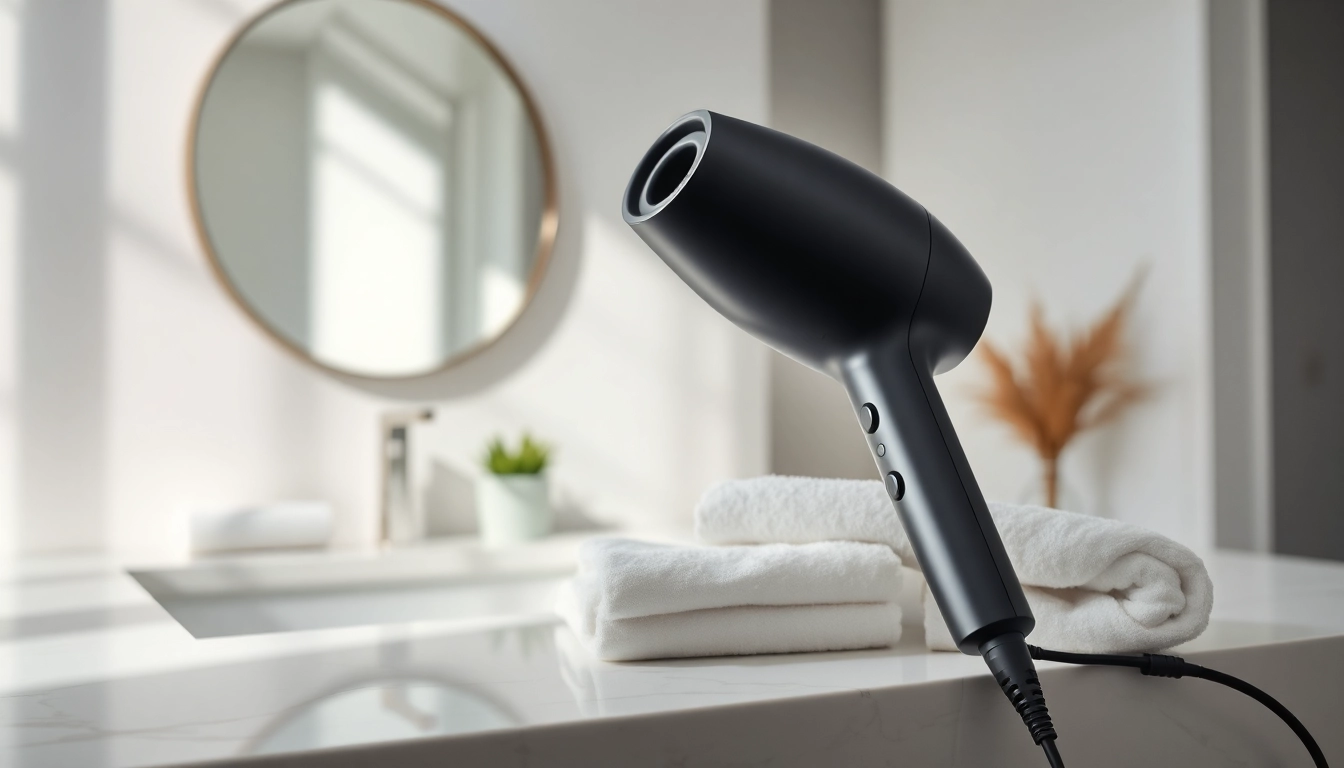 Enhance your styling with a hair dryer for fine hair, perfectly designed for delicate strands.
