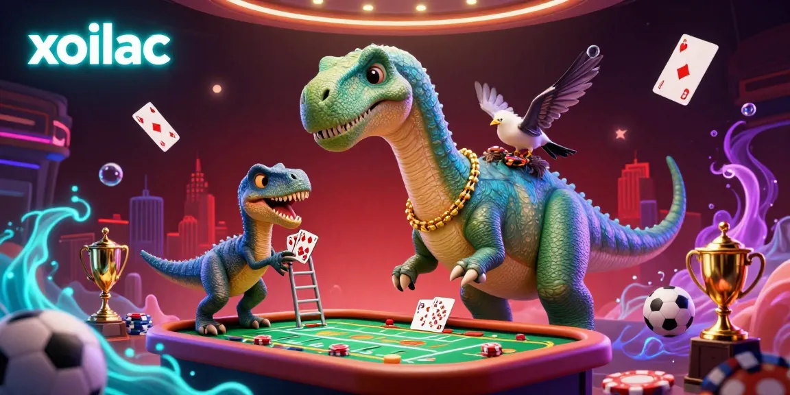 Experience the thrill of sports betting with xoilac, featuring vibrant scenes of gaming action and dynamic characters.