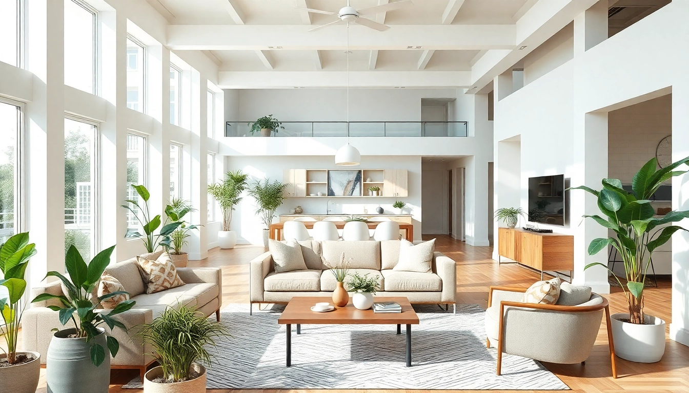 Enhance your space with seamless living design for a bright, open environment.