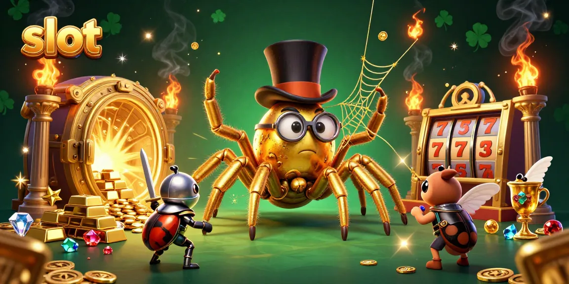 Menangkan jackpot slot dengan karakter unik di dalam kasino yang megah.