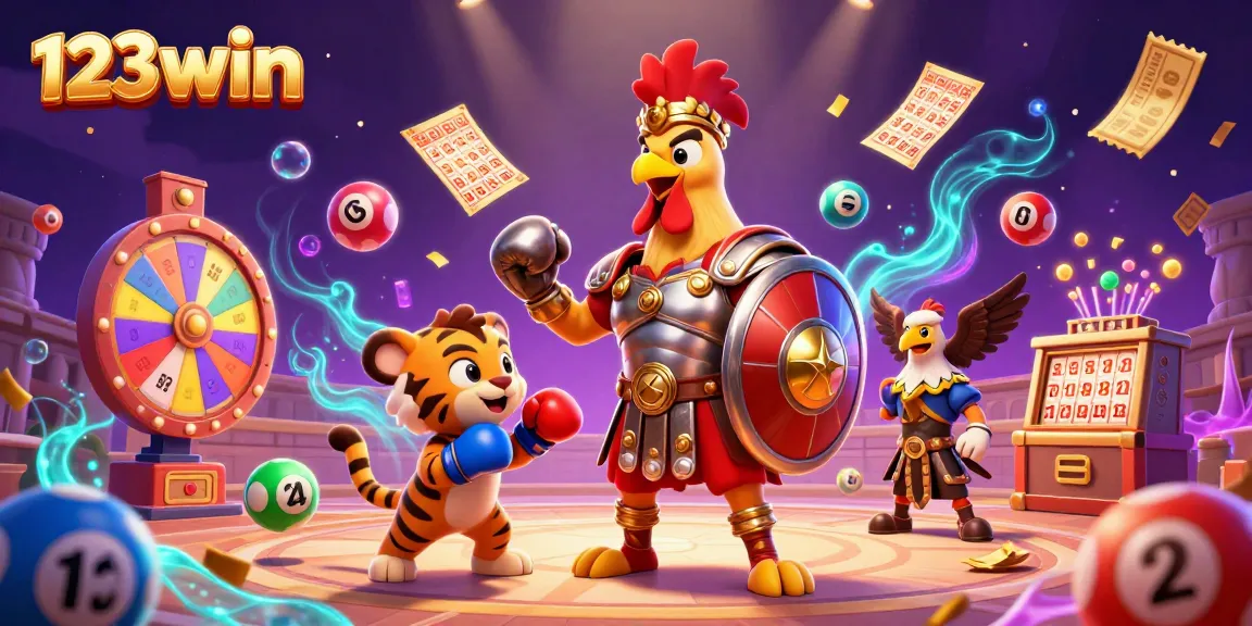 Engage in thrilling gameplay at 123win with vibrant lottery balls, enhancing your chances to win big!