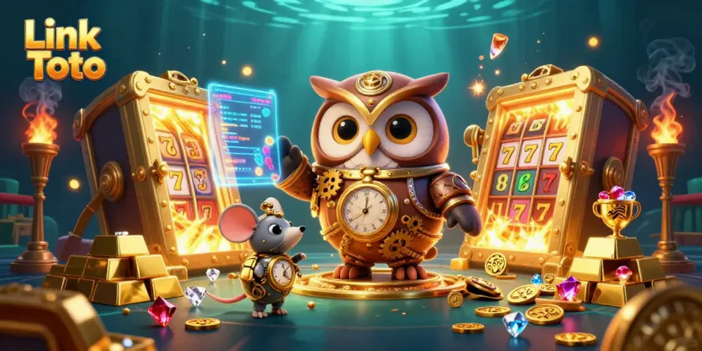 Memenangkan jackpot dengan Link Toto dalam permainan kasino penuh gemerlap.