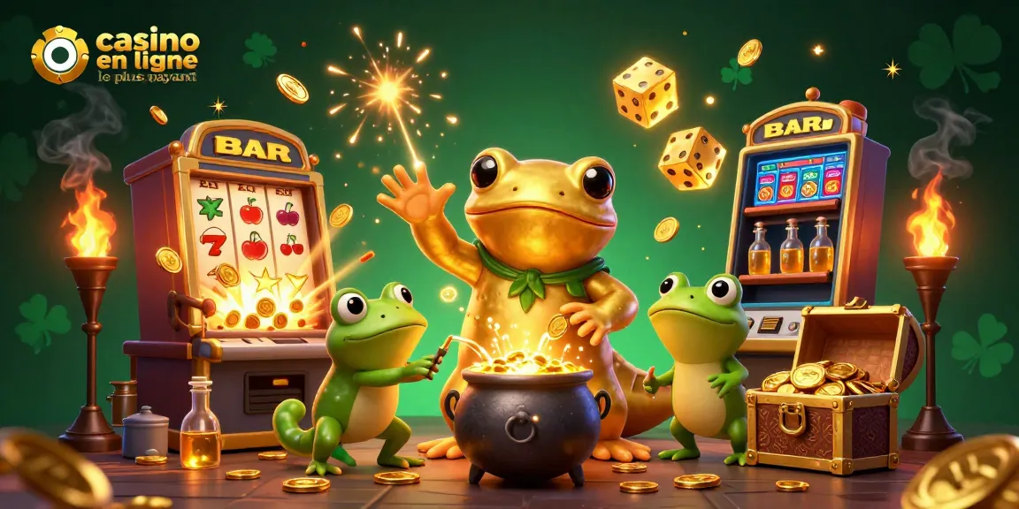 Découvrez des jeux au casino en ligne le plus payant avec une scène colorée d'animations de personnages 3D.