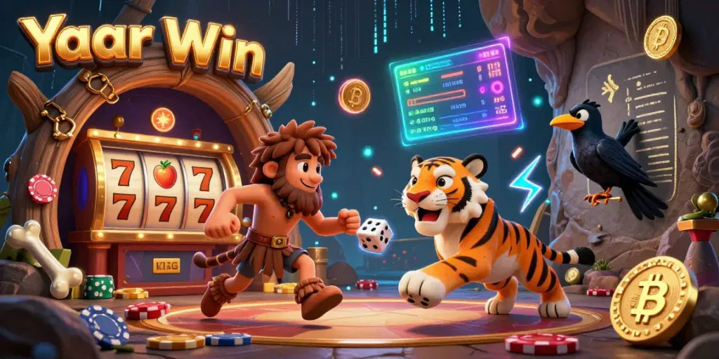 Experience thrilling gameplay at Yaar Win with immersive casino action featuring stone casino elements.