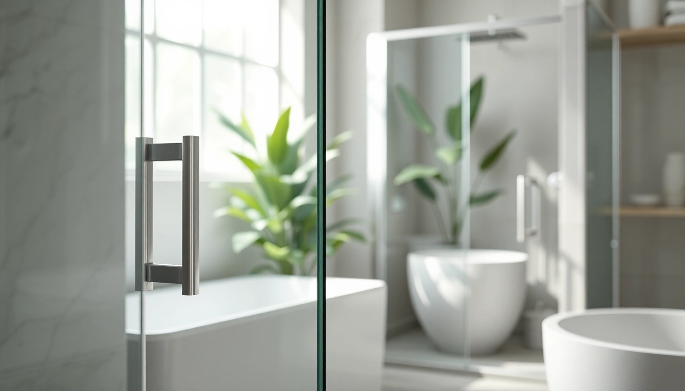 Install semi-frameless shower screens for a sleek and modern bathroom upgrade.
