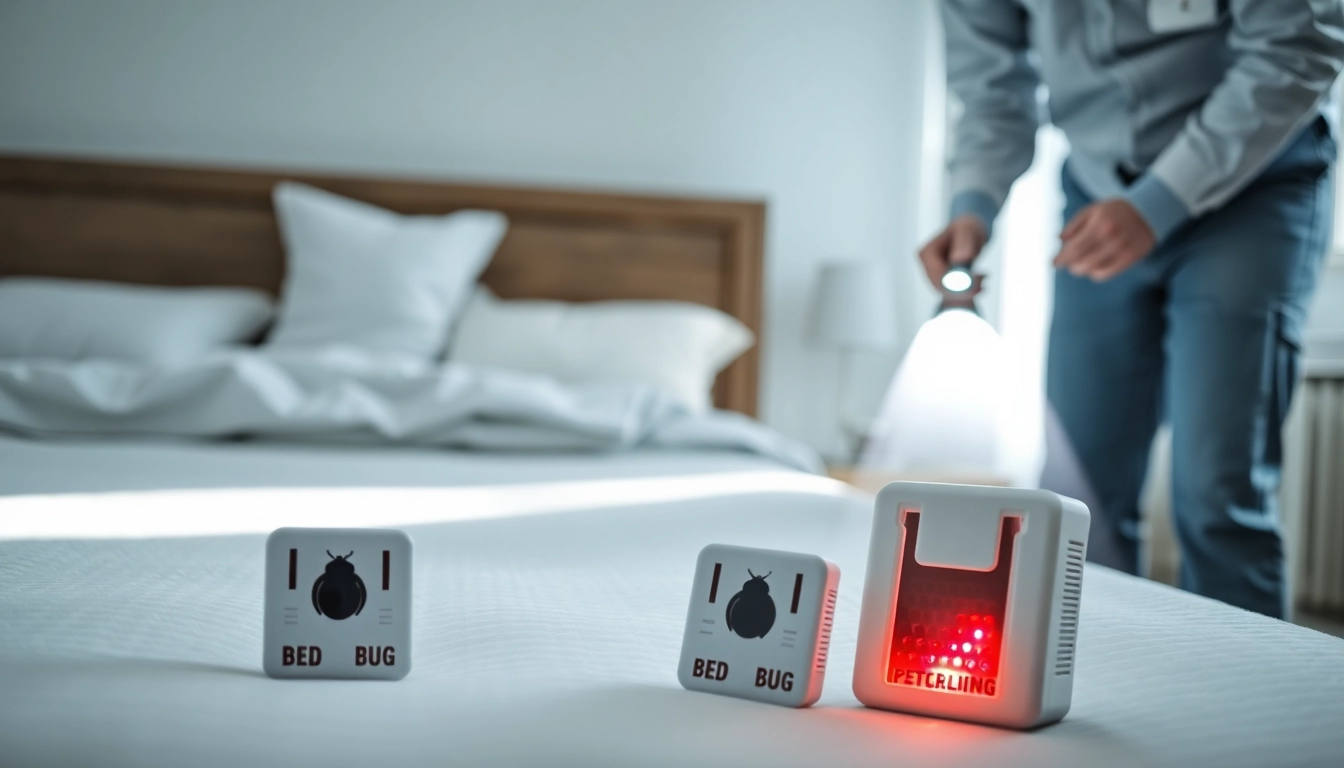Professional bed bug control treatment showcasing affordable bed bug control solutions in a sanitized bedroom.