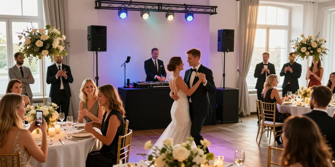 Hochzeit DJ Berlin sorgt für gute Stimmung auf der Tanzfläche.