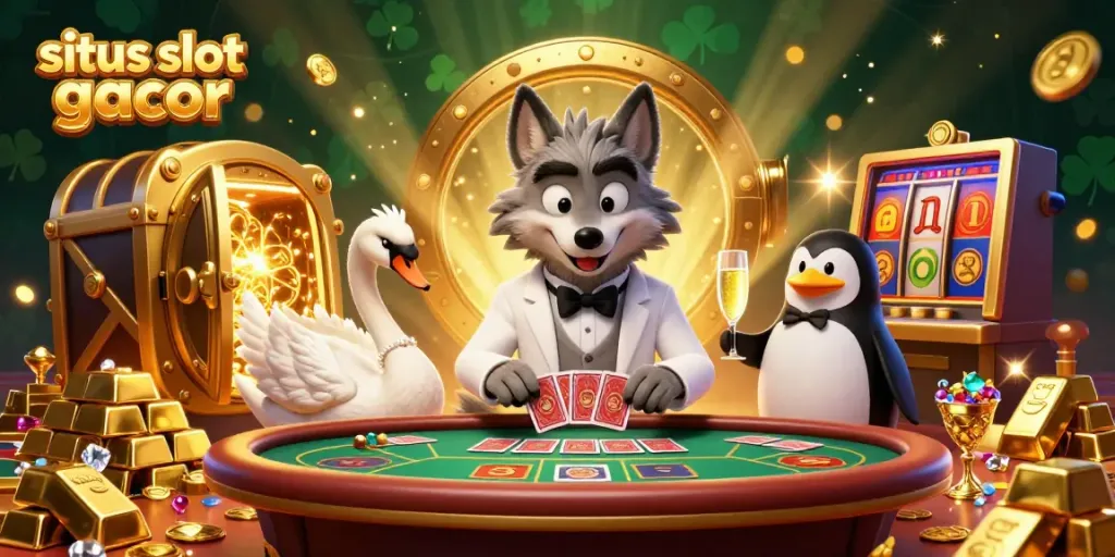 Temukan keseruan situs slot gacor dengan karakter seru dalam suasana kasino mewah.