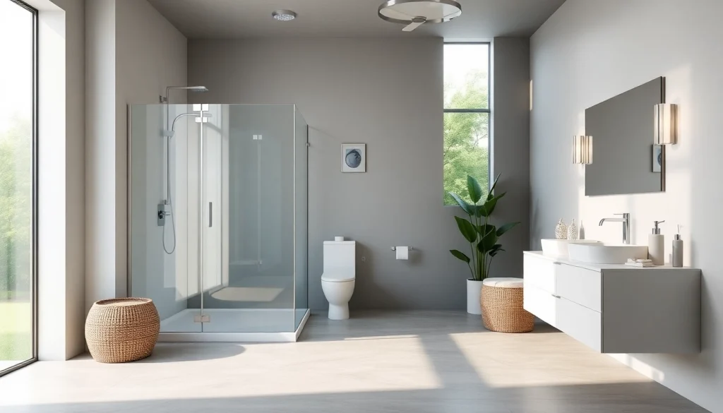 Sonni sanitär GmbH hochwertige Badezimmerprodukte in eleganter Einrichtung präsentieren