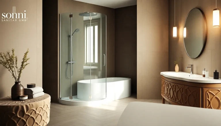 Die sanitären Produkte von sonni sanitär GmbH in einem eleganten Badezimmer-Design.