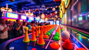 Menggunakan demo plinko, pemain menikmati pengalaman menarik dengan bola yang jatuh.