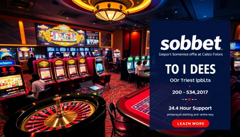 Experience sbobet online betting action with vibrant games and live casino vibes.