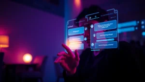 Immersive NSFW AI chat interface showcasing user interaction